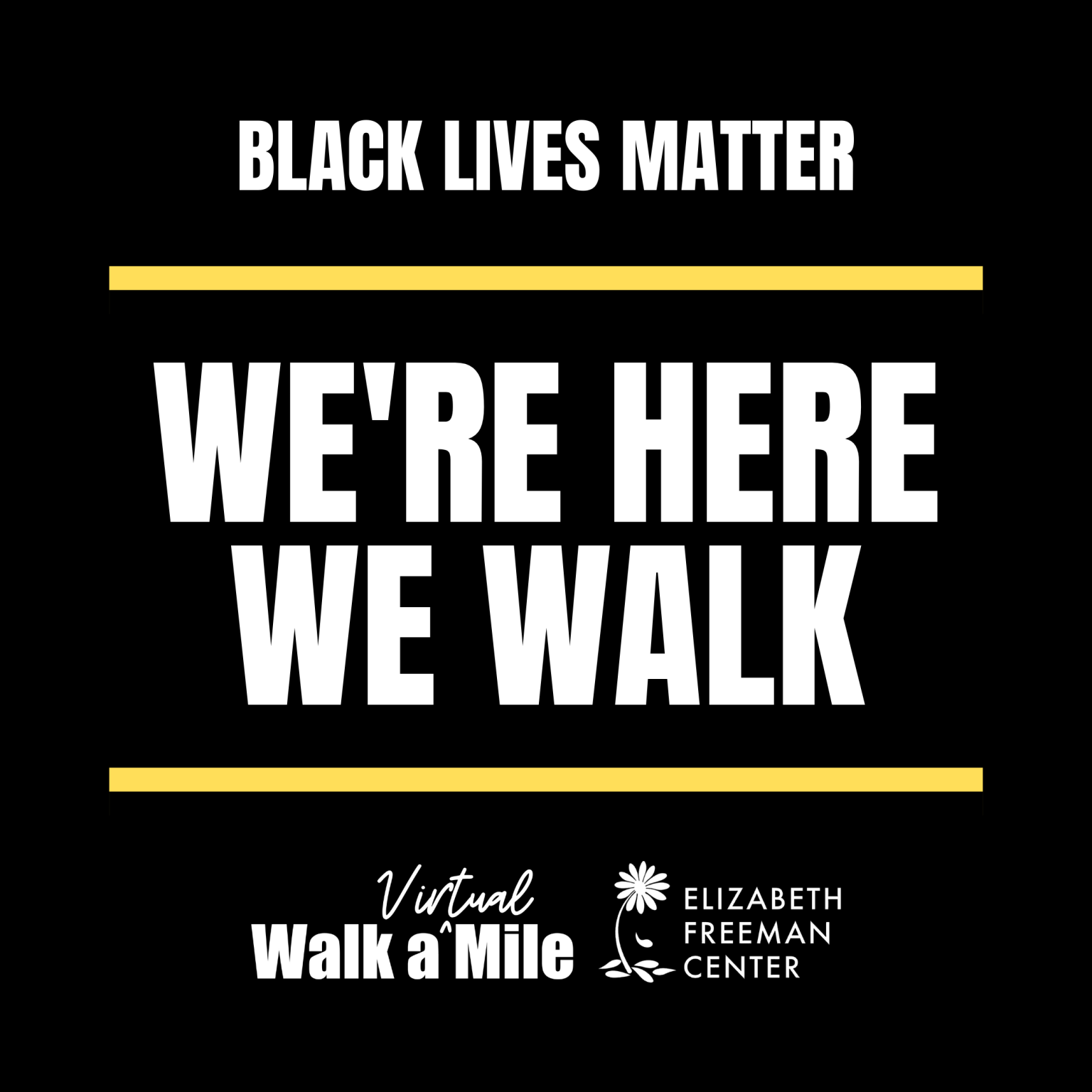 Black Lives Matter WAM 2020 Graphic