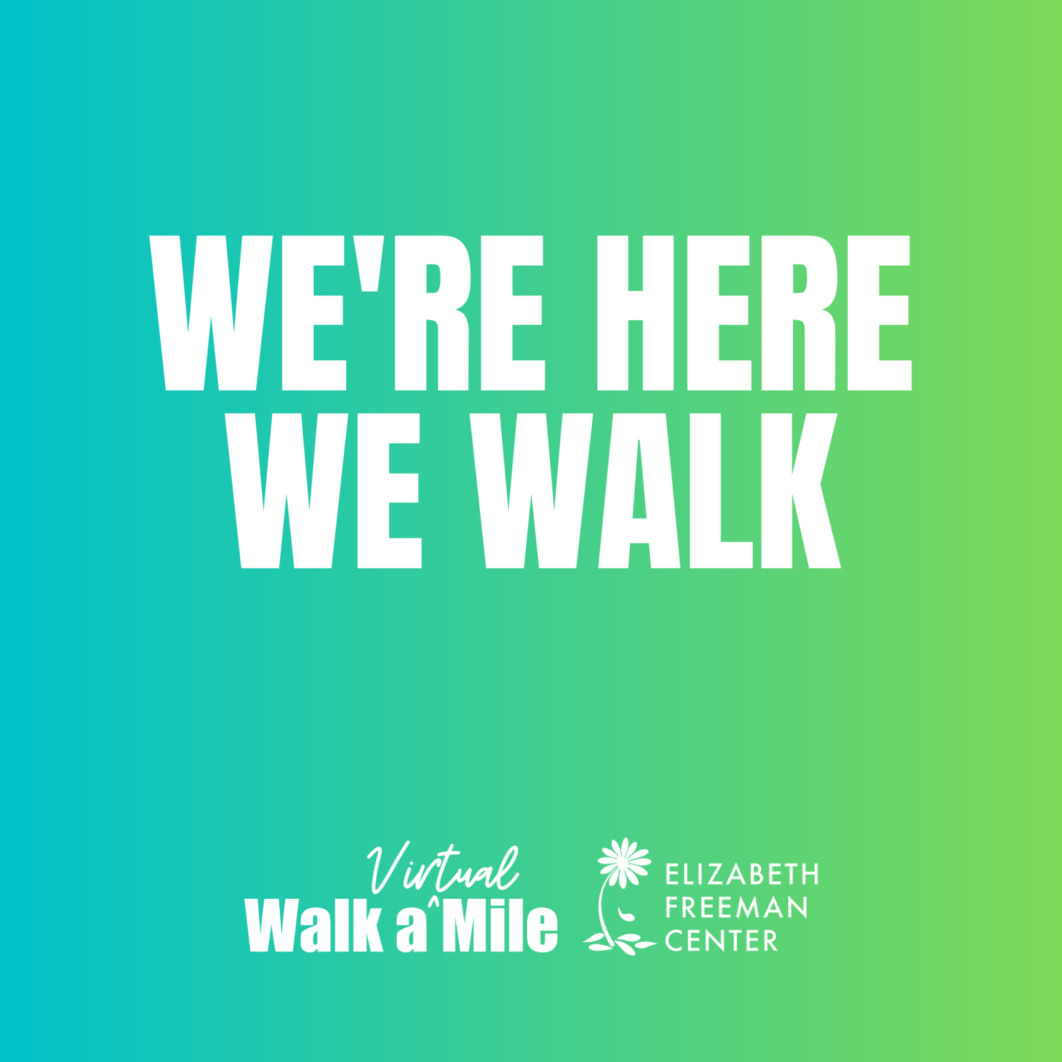 Teal WAM 2020 Graphic